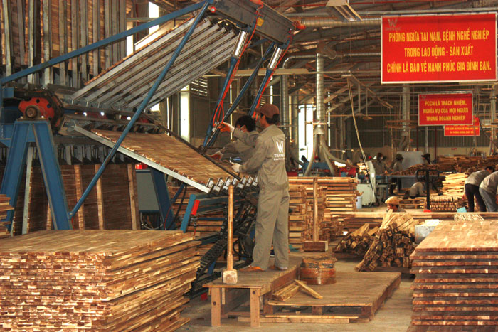 Tiêu thụ gỗ thị trường nội địa tăng mạnh