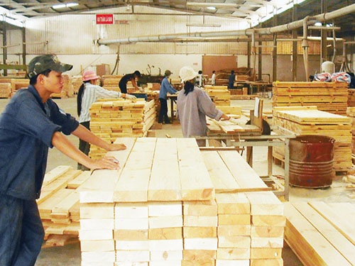 Xuất khẩu gỗ sang Nhật và Mỹ tăng mạnh