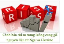 Bản tin “Cảnh báo rủi ro trong luồng cung gỗ nguyên liệu từ Nga và Ukraine”