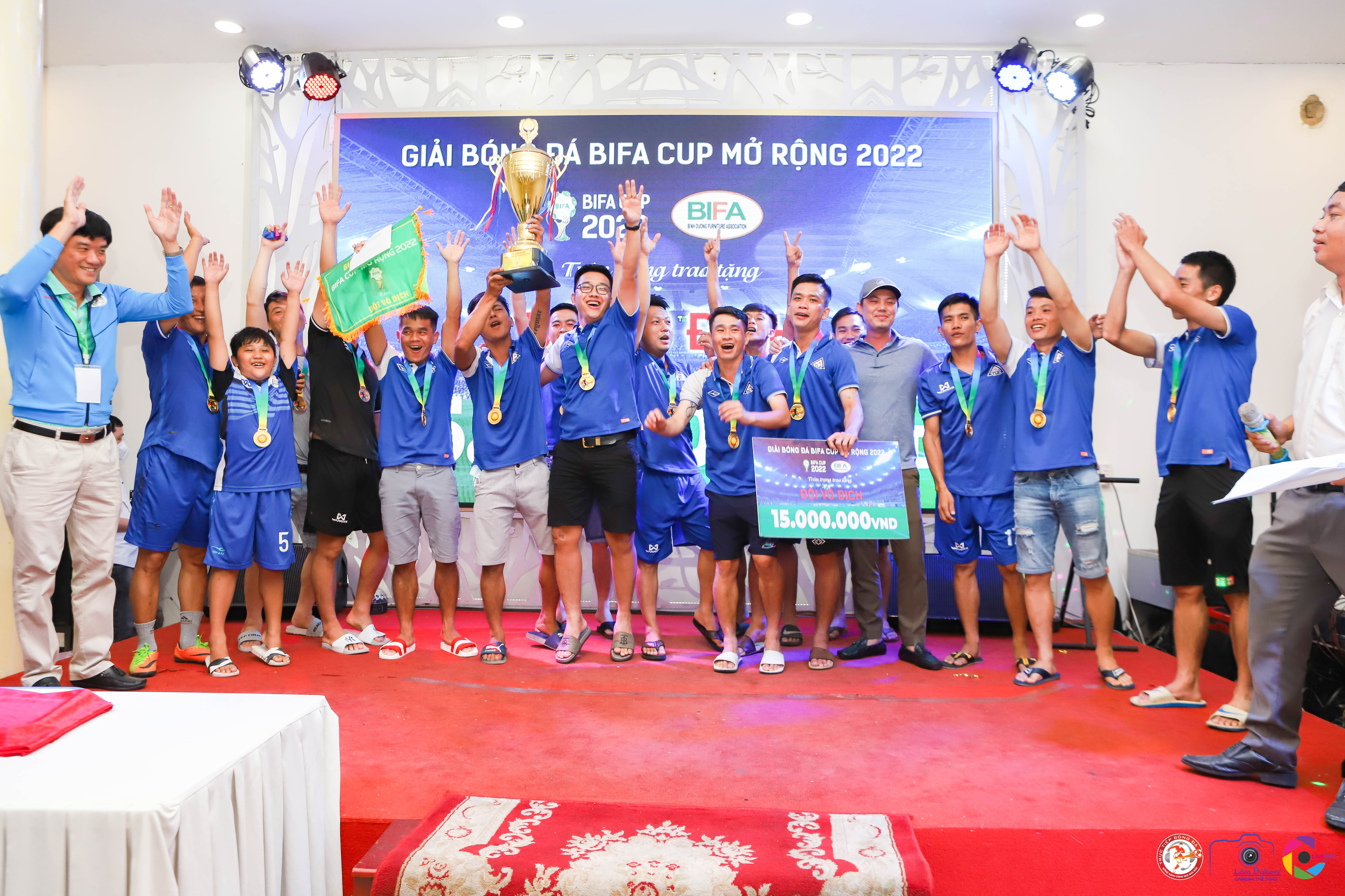 THƯ CẢM ƠN - GIẢI BÓNG ĐÁ BIFA CUP MỞ RỘNG 2022
