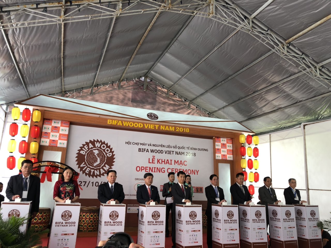 THƯ CẢM ƠN HỘI CHỢ BIFA WOOD VIETNAM 2018