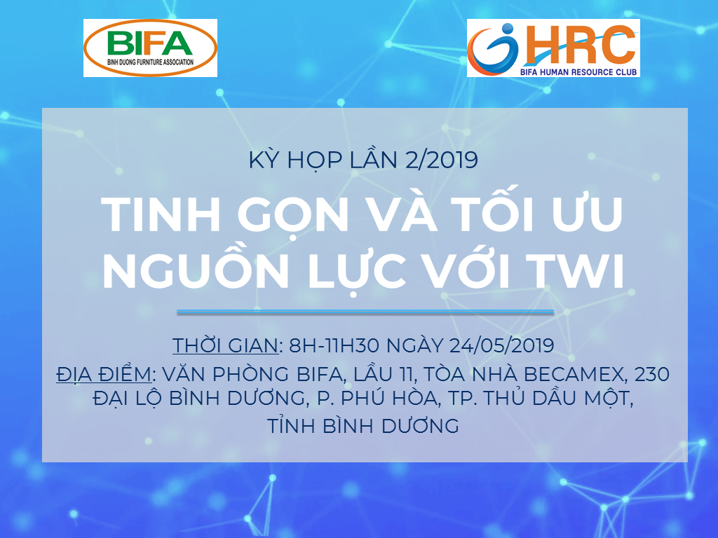TINH GỌN VÀ TỐI ƯU NGUỒN LỰC VỚI TWI