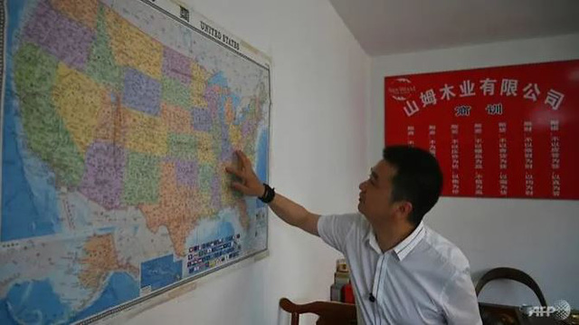 Nhà nhập khẩu gỗ của Trung Quốc khốn khổ vì chiến tranh thương mại