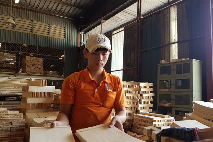 Giá trị xuất khẩu lâm sản tháng 8.2019 tăng 16%