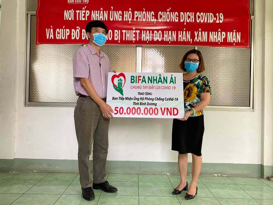 BIFA NHÂN ÁI-CHUNG TAY ĐẨY LÙI COVID-19