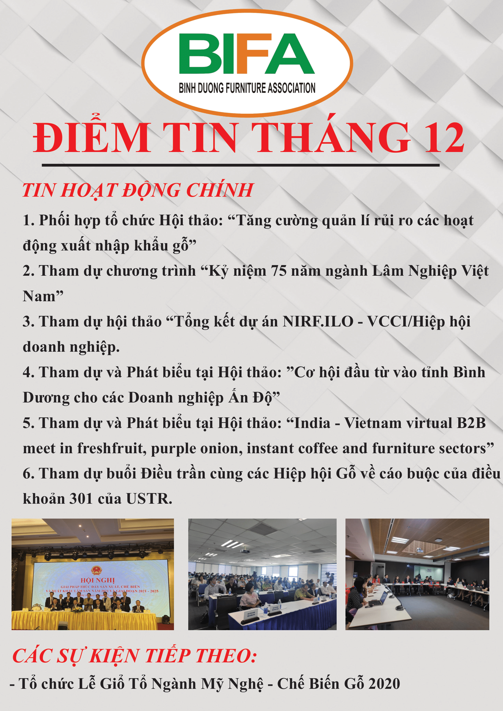ĐIỂM TIN HOẠT ĐỘNG THÁNG 12