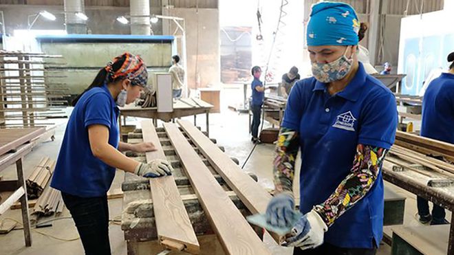 XUẤT KHẨU GỖ THU TRÊN 1,25 TỶ USD NGAY TRONG THÁNG ĐẦU NĂM 2021