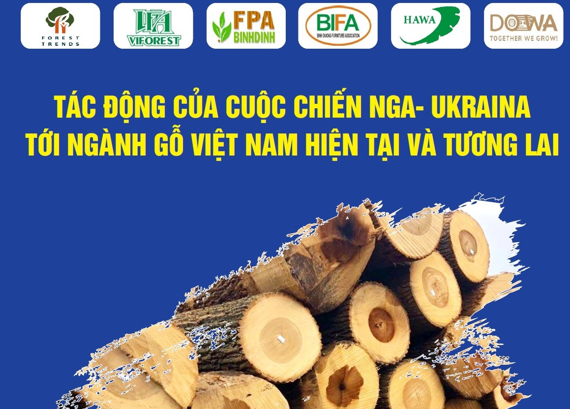 Tác động của cuộc chiến Nga- Ukraina tới ngành gỗ Việt Nam hiện tại và tương lai