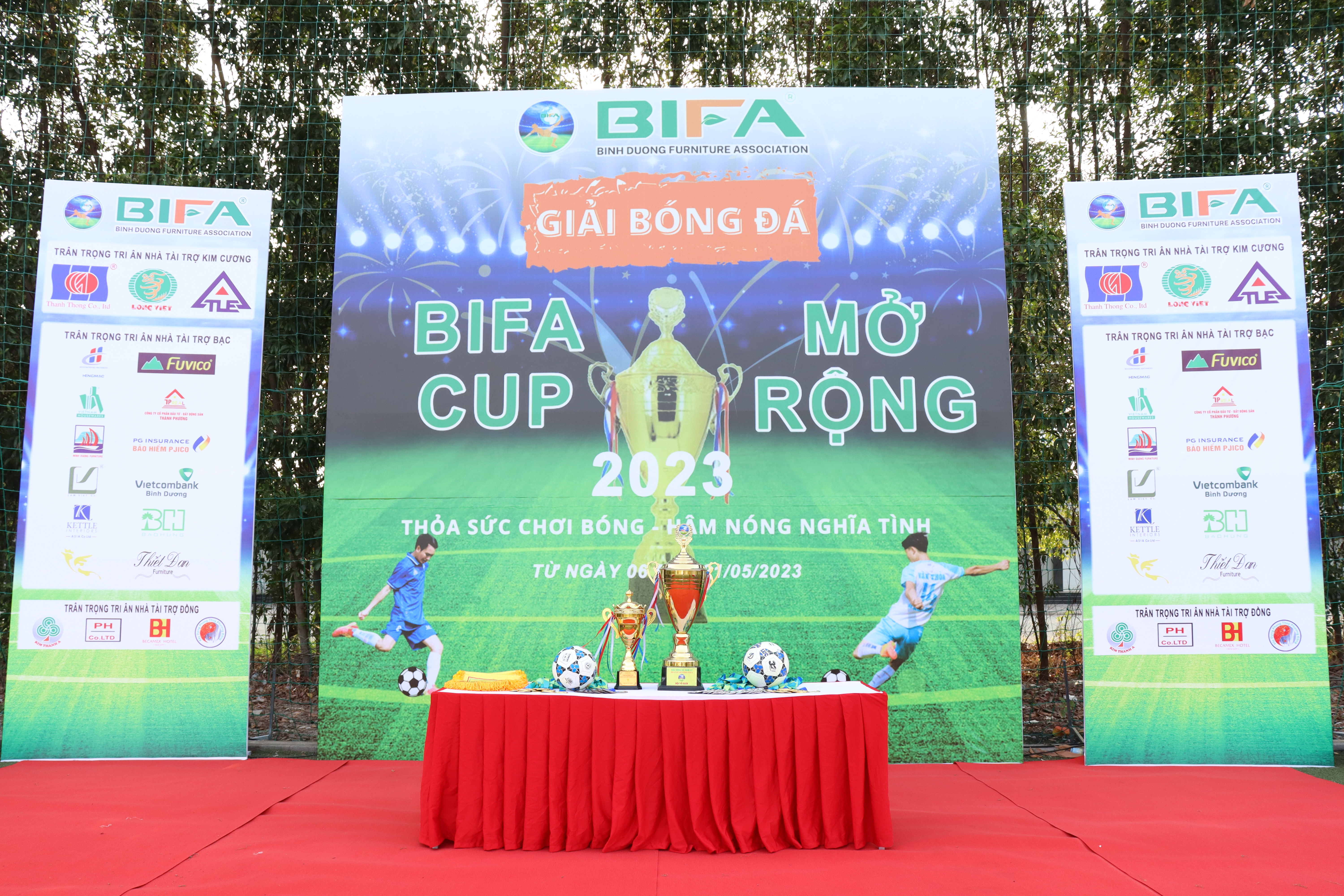 LỄ KHAI MẠC GIẢI BÓNG ĐÁ NAM NỮ BIFA CUP MỞ RỘNG 2023