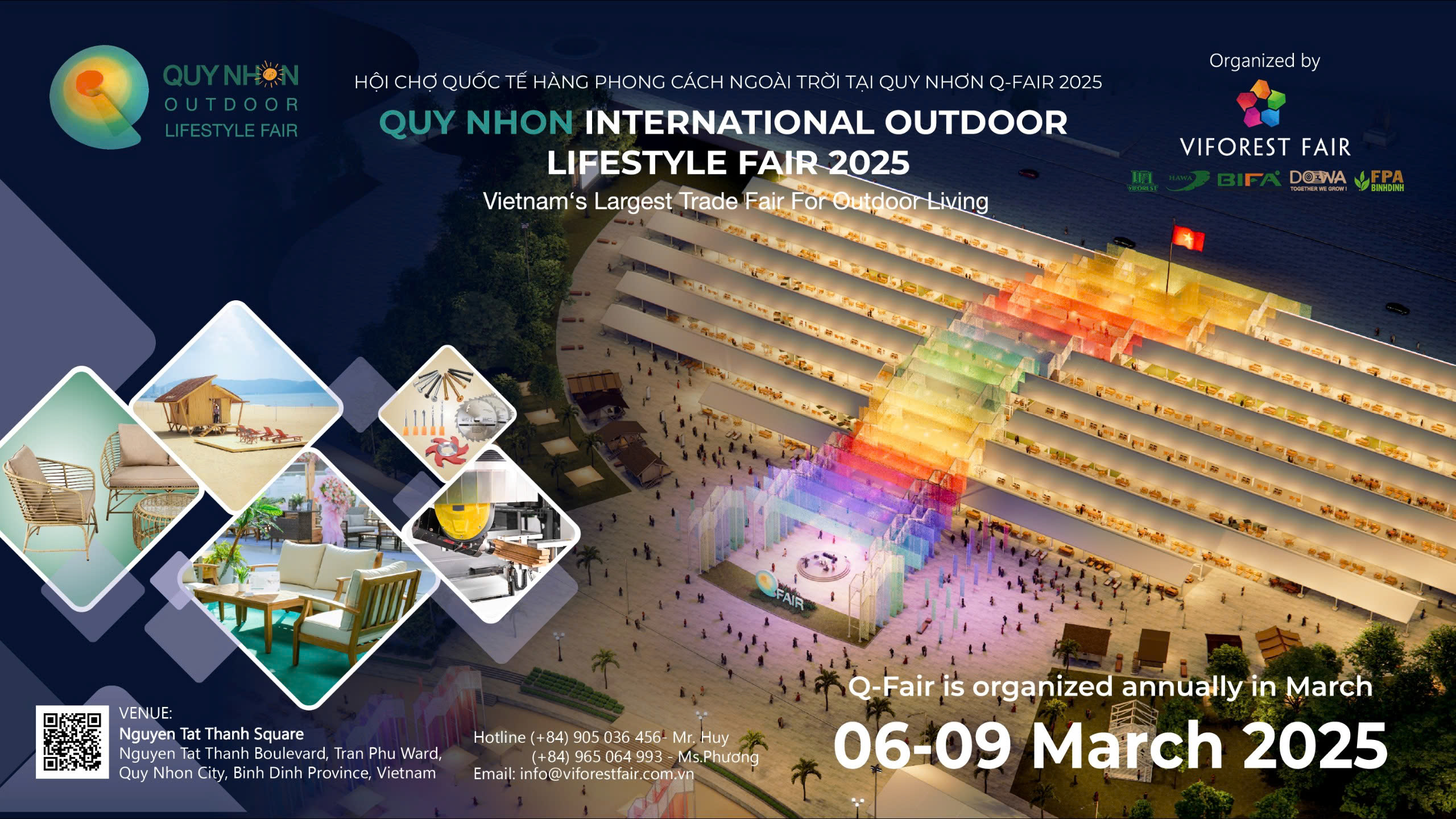 🌟 HỘI CHỢ QUỐC TẾ HÀNG PHONG CÁCH NGOÀI TRỜI TẠI QUY NHƠN 2025 - Q - FAIR 2025 🌟