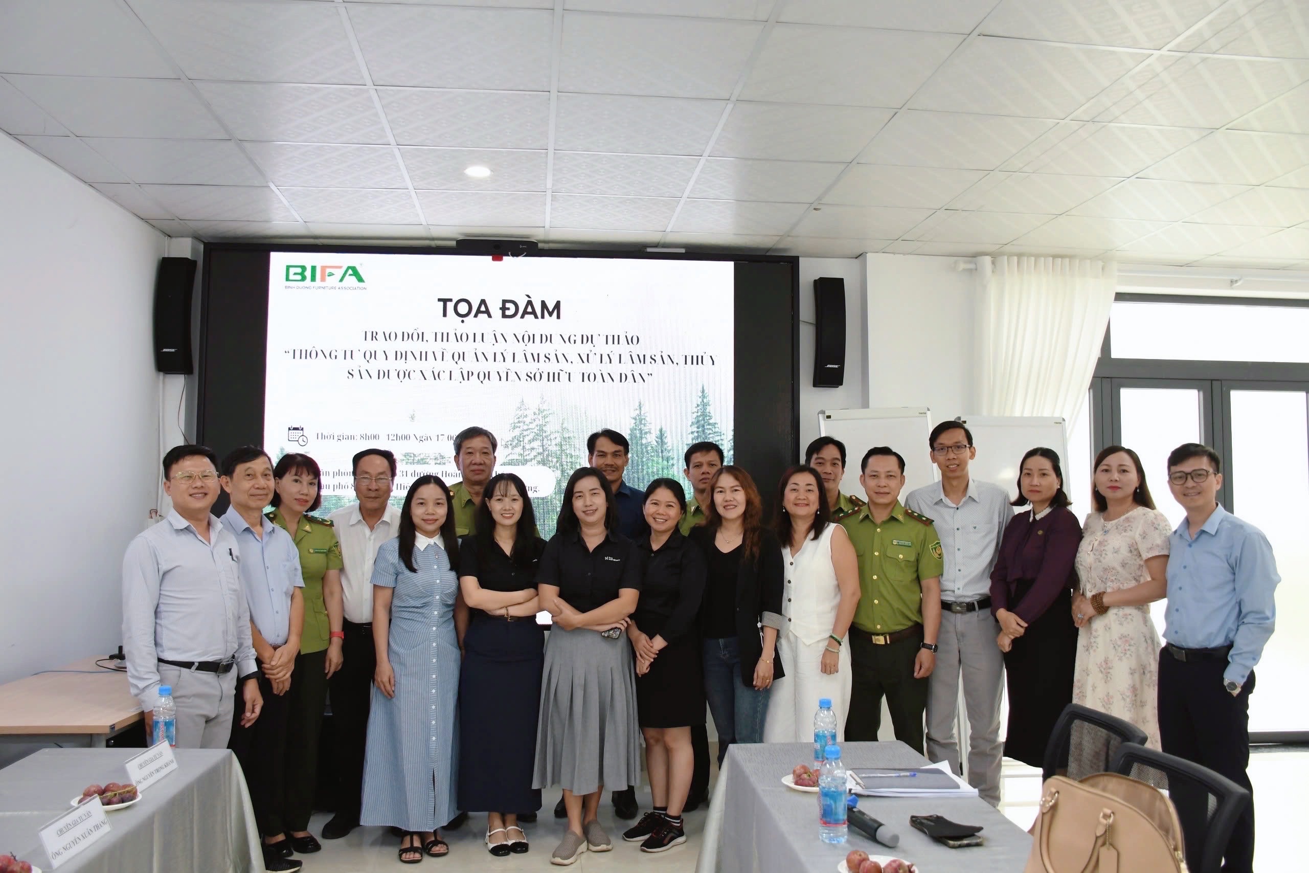 📢 BIFA PHỐI HỢP TỔ CHỨC THÀNH CÔNG BUỔI TỌA ĐÀM GÓP Ý DỰ THẢO THÔNG TƯ VỀ QUẢN LÝ LÂM SẢN 📢